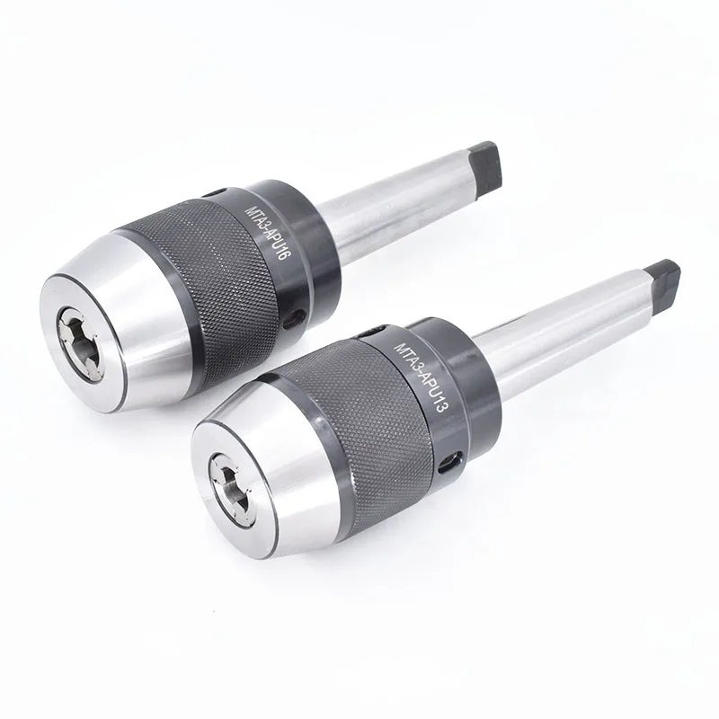 Сверлильный самозажимной патрон с конусом Морзе №2 с лапкой MTA2-APU13