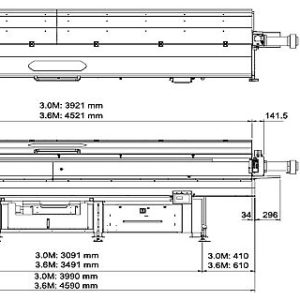 Изображение товара - Автомат подачи прутка (Барфидер) MOTO-80 3.6 м