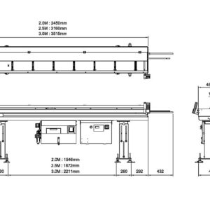 Изображение товара - Автомат подачи прутка (Барфидер) MINI 2.5 м