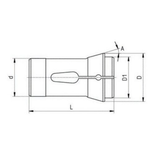 Изображение товара - Цанга круглая 145E Ø20,0