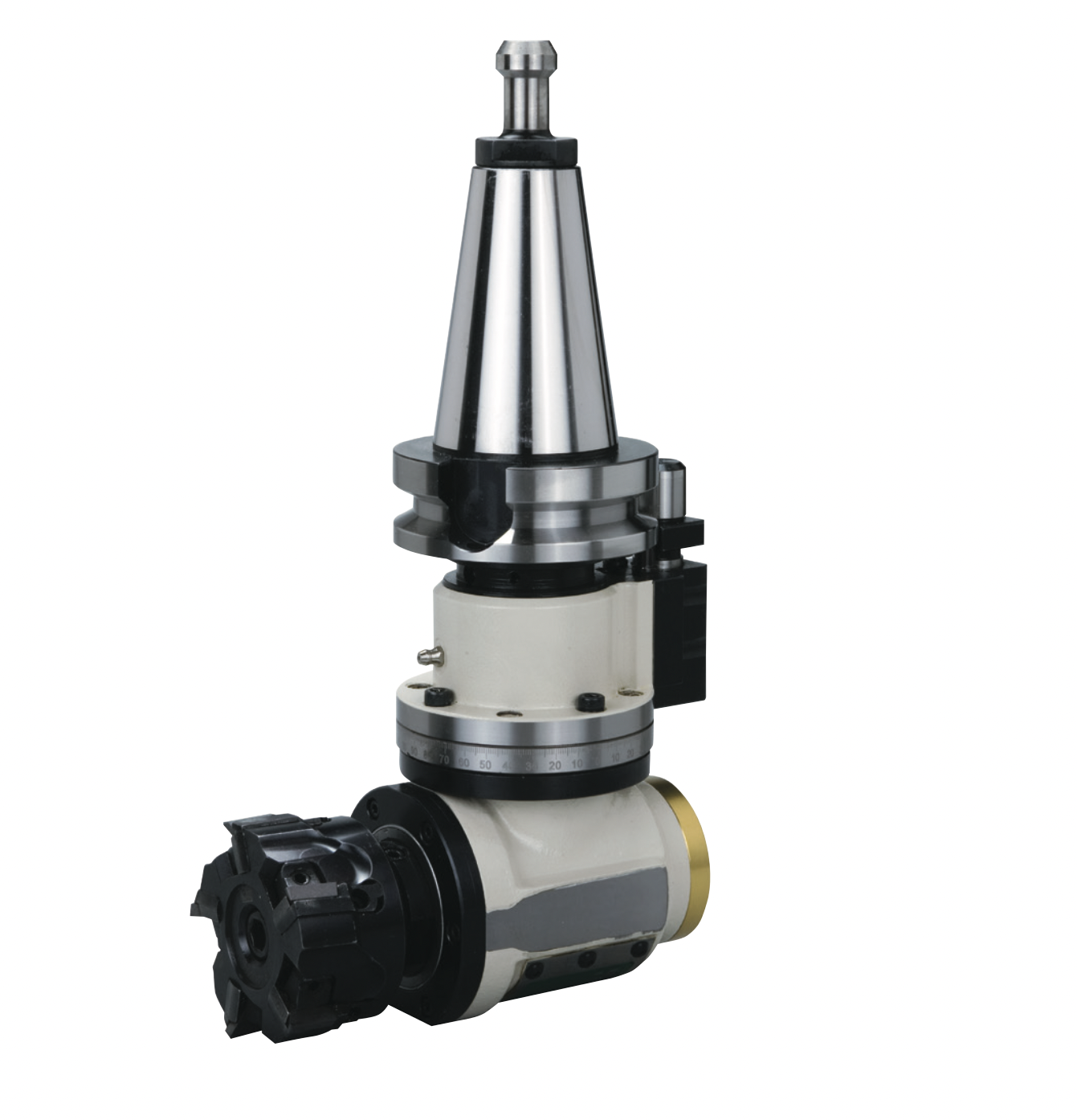 Угловая фрезерная головка с наклоном 90° AHA-CAT40-FA25.4