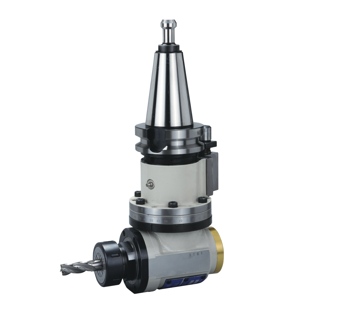 Угловая фрезерная головка с наклоном 90° AHB-CAT40-ER40