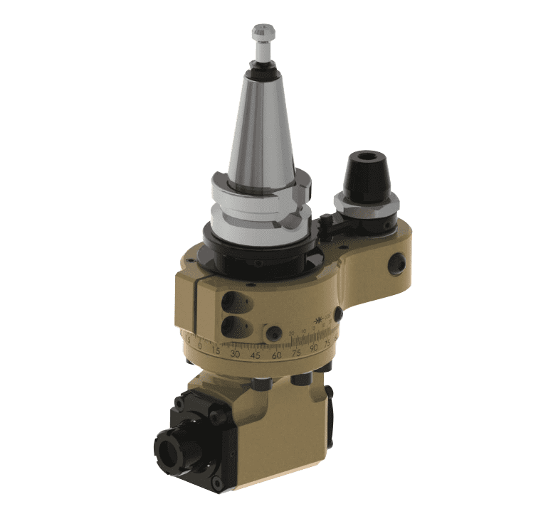 Облегченная угловая головка AHL-CAT40-A1.55G