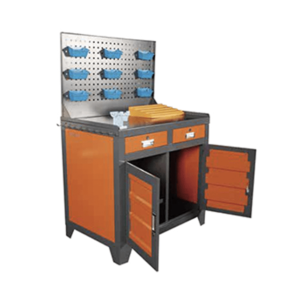 Изображение товара Тумба-верстак инструментальный, 1 полка, 2 ящика (арт. B11-2-BT40)