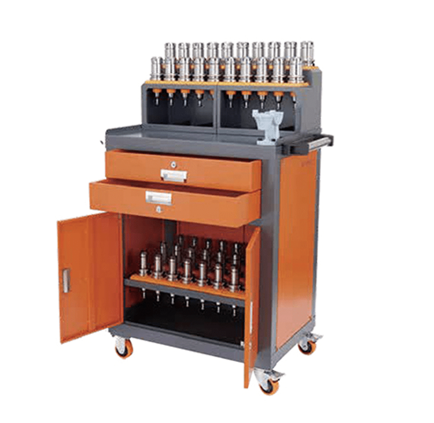 Верстак инструментальный, 1 полка, 2 ящика (арт. B7-2-BT40)