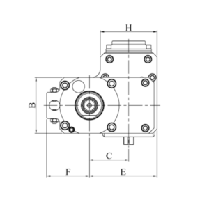 Изображение товара - Блок приводной радиальный VDI40-16-5482 внеш. СОЖ (BR40548216C/3) Evermore