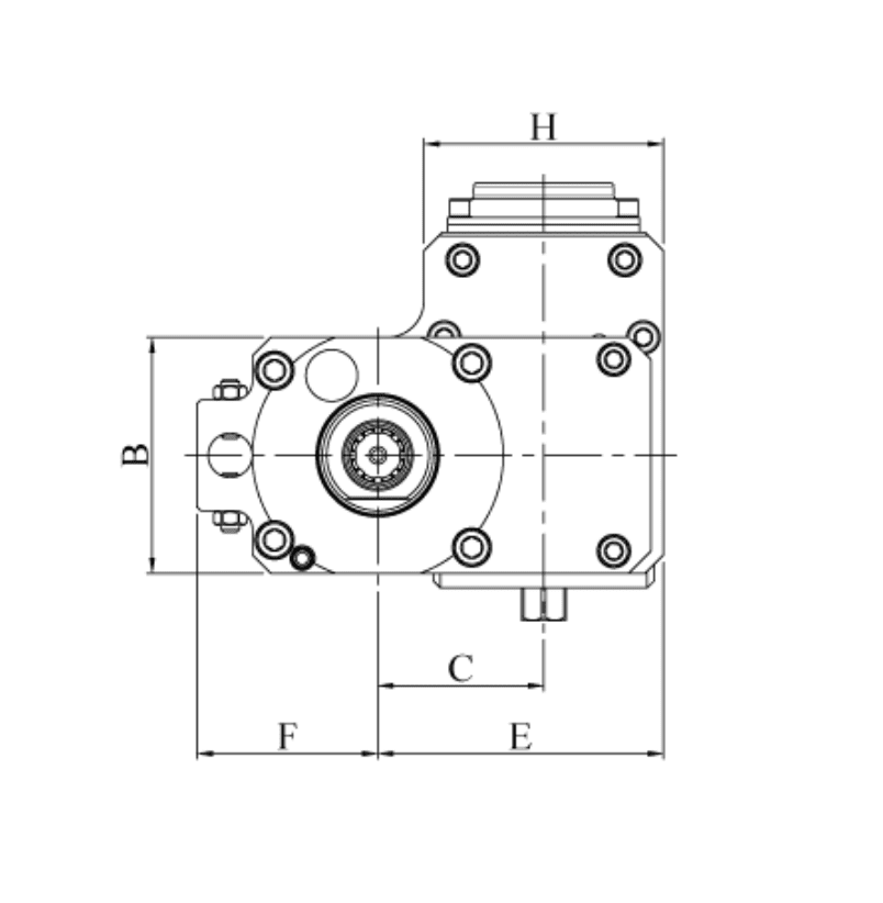 Изображение товара - Блок приводной радиальный VDI40-16-5482 внеш. СОЖ (BR40548216C/3) Evermore