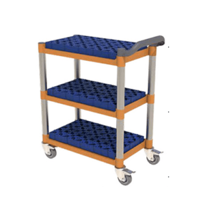 Изображение товара Тележка инструментальная передвижная, 3 полки (арт. C2)