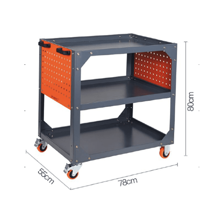 Тележка инструментальная передвижная, 2 полки (арт. C4-024)