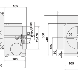 Изображение товара - Поворотный стол GSA CNC-170RB