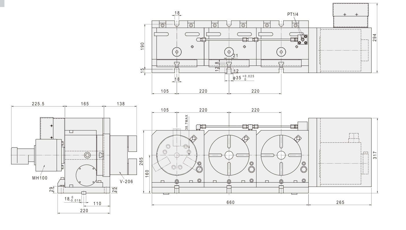 Изображение товара - Многошпиндельный стол c ЧПУ GSA CNC-170R-2W(3W)(4W)