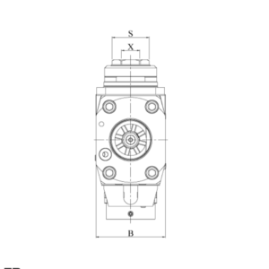 Изображение товара - Радиальный приводной блок с редуцированной гайкой CWNFL50MT40A75