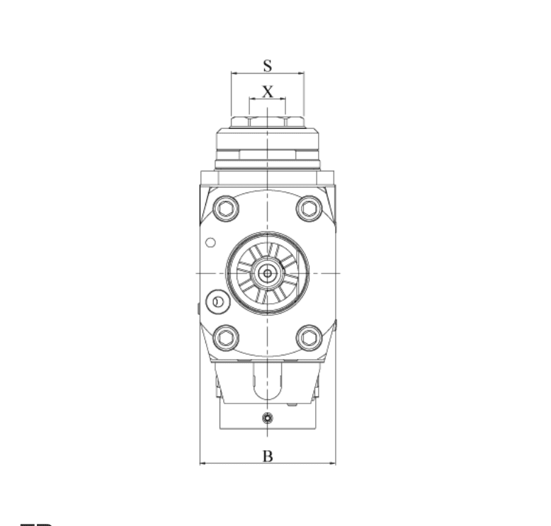 Изображение товара - Радиальный приводной блок с редуцированной гайкой CWNFL50MT40A75