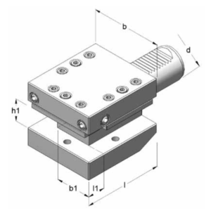 Изображение товара - Держатель инстумента типа D1 40×25 двойной, универсальный, правый