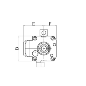 Изображение товара - VDI60-ER40 Угловой приводной блок DA60548040B