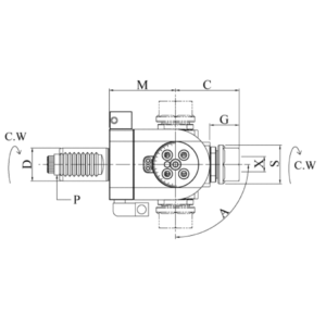 Изображение товара VDI60-ER40 Угловой приводной блок DA60548040B