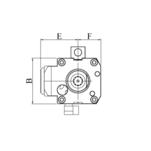 Изображение товара - VDI40-ER25 Угловой приводной блок DA40548225B