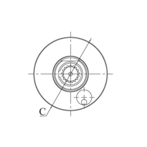 Изображение товара - Блок приводной осевой VDI60-ER50-5482 внеш. СОЖ (DA60548250) Evermore