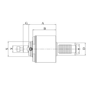 Изображение товара VDI50-22 Осевой торцевой приводной блок DAC50MT22C