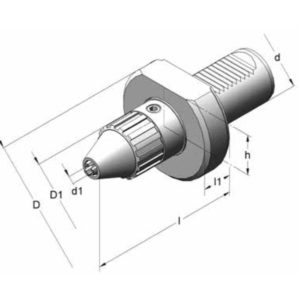 Изображение товара - Быстрозажимной сверлильный патрон THA-G1-4013
