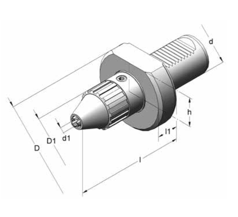 Изображение товара - Быстрозажимной сверлильный патрон THA-G1-4013