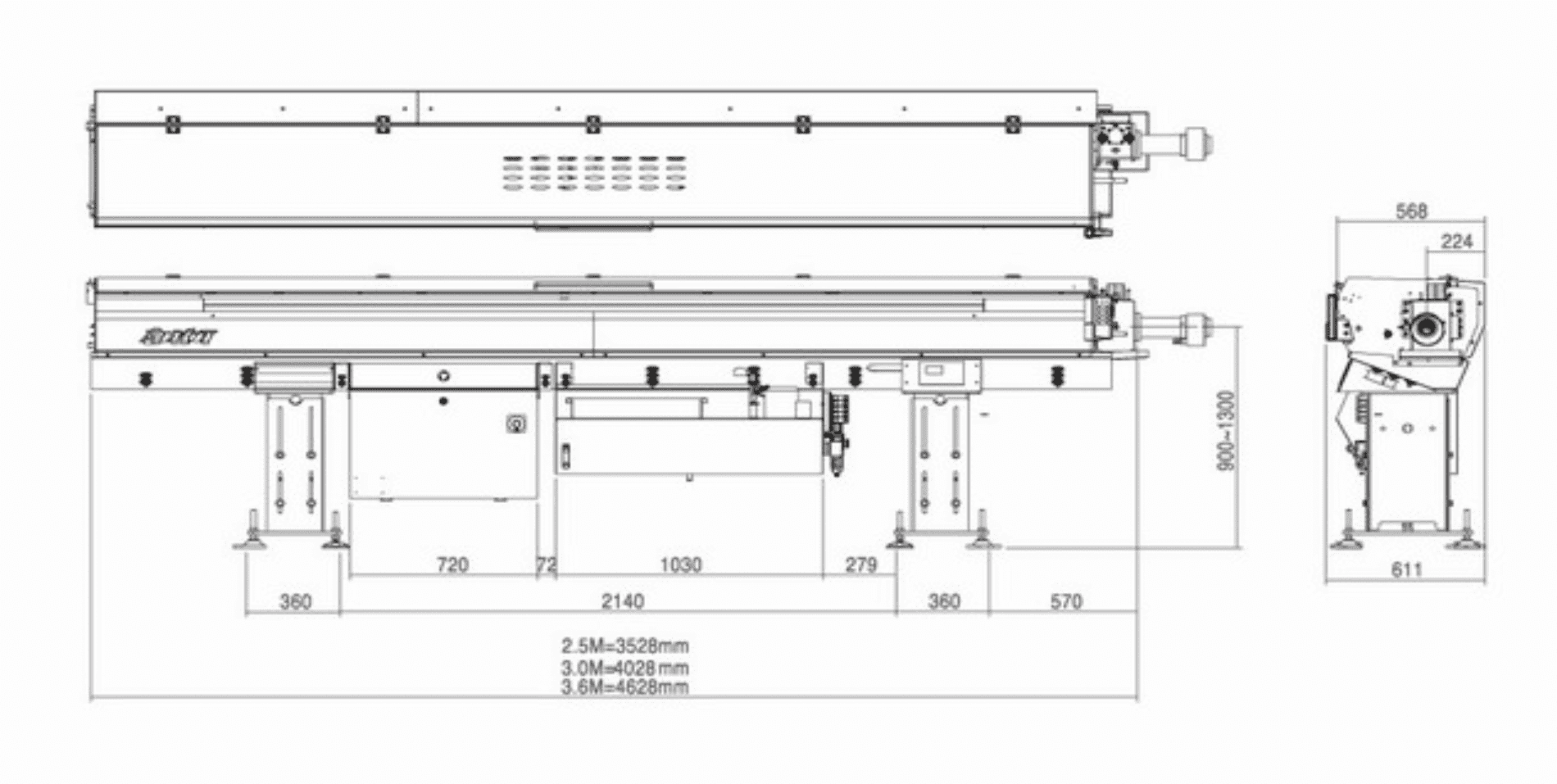 Изображение товара - Автомат подачи прутка (Барфидер) AUTO42 2.5 м