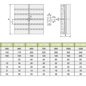 Изображение товара - Горизонтальный стол c ЧПУ GSA GCT-1200