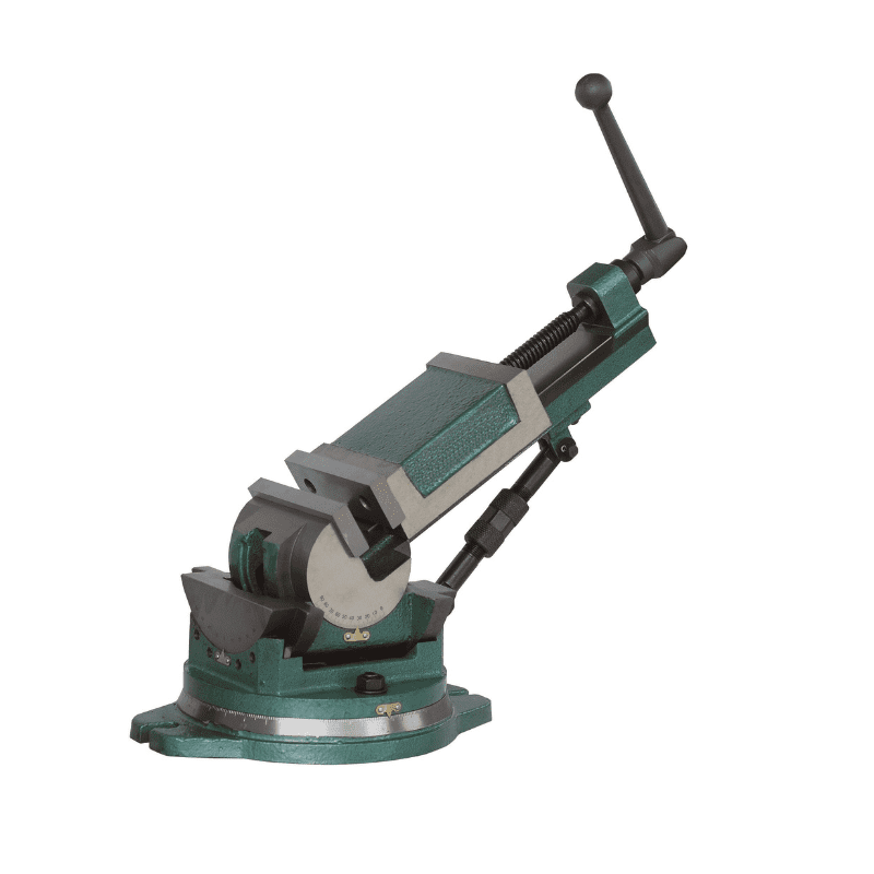 Изображение товара - Тиски станочные глобусные трехосевые QW125