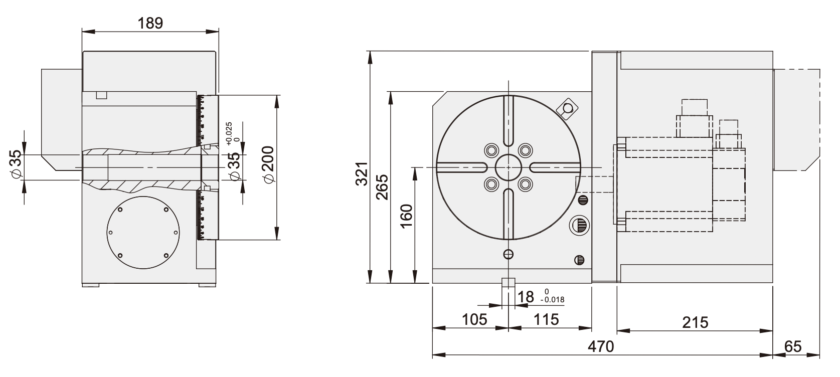 Изображение товара - Поворотный стол GSA RCT-200R