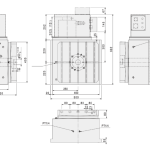 Изображение товара - Горизонтальный стол c ЧПУ GSA HIT-400