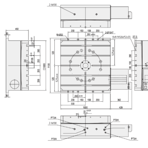 Изображение товара - Горизонтальный стол c ЧПУ GSA HRT-1000