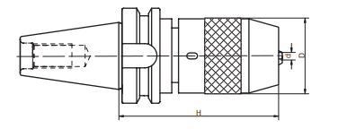 Изображение товара - Патрон Weldon BT30-SL12-50
