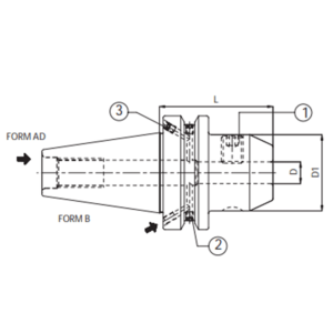 Изображение товара - Патрон Weldon BT40-SL40-105