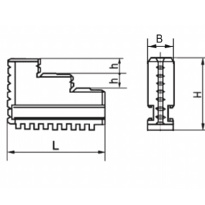 Изображение товара - Кулачки каленые цельные обратные K11-160-E
