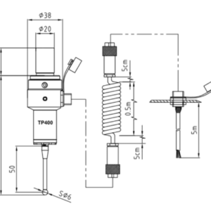 Изображение товара - TP400 кабельный датчик измерения детали