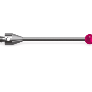 Изображение товара Щуп прямой М4, сферический наконечник Ø 2 мм, длина 50 мм