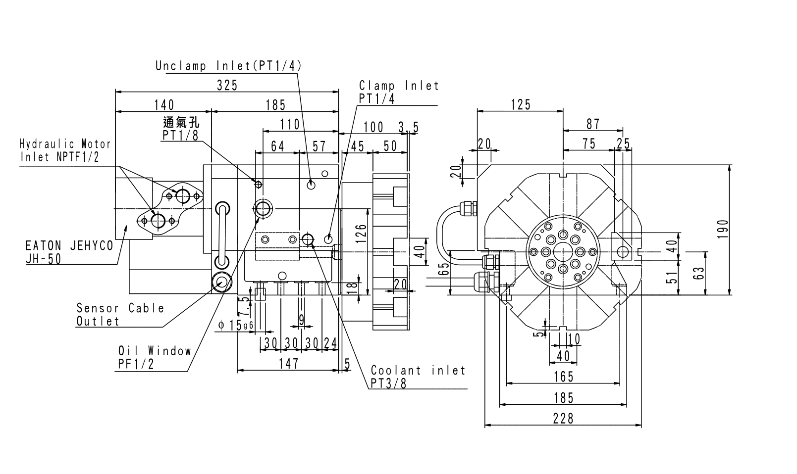Изображение товара - Гидравлическая револьверная головка CLT-300