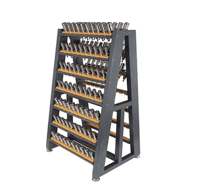 Стеллаж инструментальный односторонний 14 полок (арт. E2-BT40)