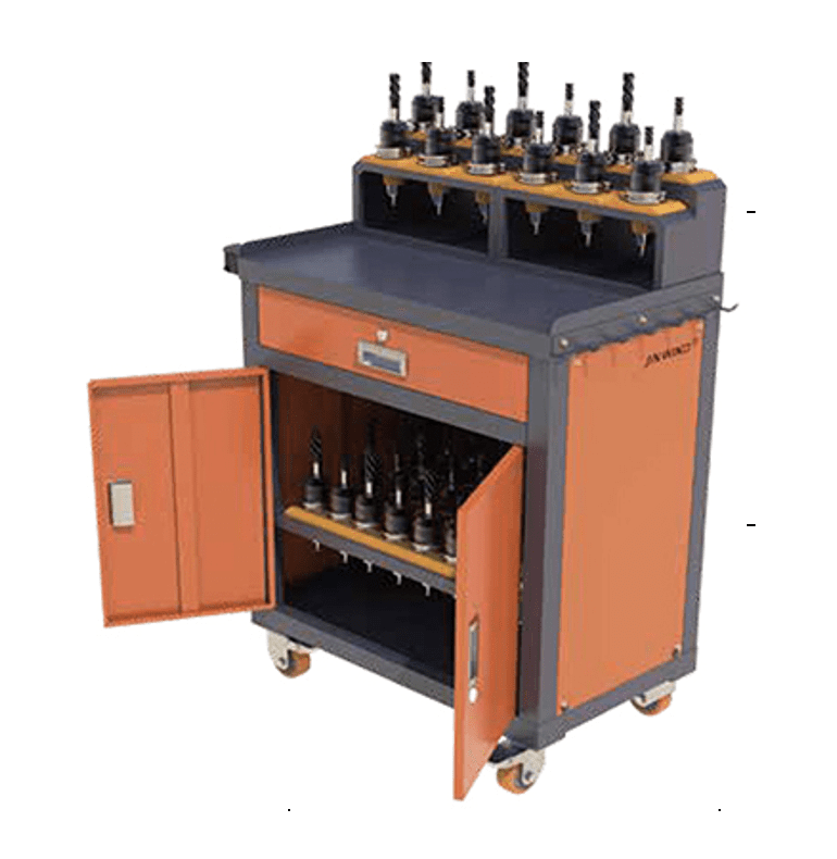 Тумба-верстак инструментальный, 1 полка, 1 ящик (арт. B9-2-BT40)