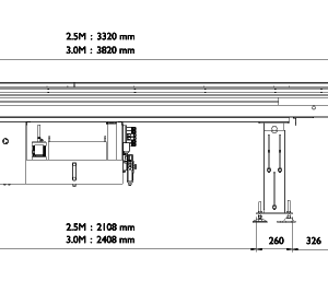 Изображение товара - Автомат подачи прутка (Барфидер) STG 2.5 м