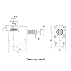 Изображение товара - VDI30-ER16 Радиальный резьбонарезной приводной блок TBR3054801672