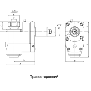 Изображение товара VDI30-ER16 Радиальный резьбонарезной приводной блок TBR3018091672