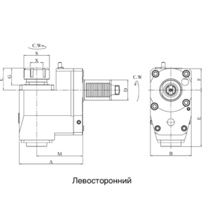 Изображение товара - VDI30-ER16 Радиальный резьбонарезной приводной блок TBR3018091672