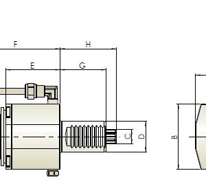Изображение товара - Блок приводной осевой VDI40-ER32-5482 внеш. СОЖ (THB-A05-40C) Hold Well