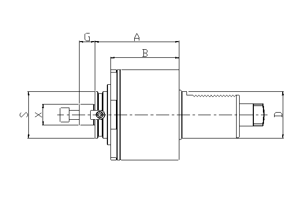 Блок приводной осевой VDI30-16-1809 внеш. СОЖ (DA30180916C) Evermore