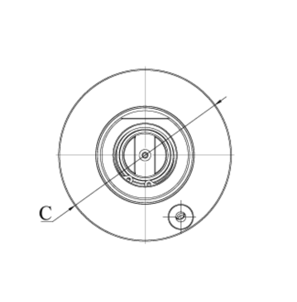 Изображение товара - Блок приводной осевой VDI50-27-1809 внеш. СОЖ (DA50180927C) Evermore