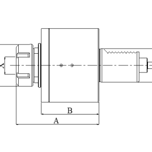 Изображение товара Блок приводной осевой VDI50-ER40-1809 внутр. СОЖ (CWDA501809ER40) Evermore