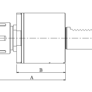 Изображение товара Блок приводной осевой VDI20-ER16-5480 внутр. СОЖ (CWDA20548016) Evermore