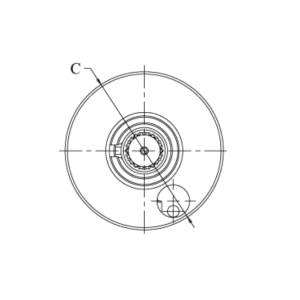 Изображение товара - Блок приводной осевой VDI20-ER16-5480 внутр. СОЖ (CWDA20548016) Evermore