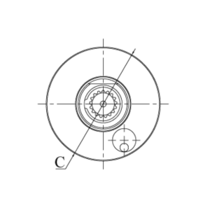 Изображение товара - Блок приводной осевой VDI40-ER20-5482 внеш. СОЖ (TDAC40548220) Evermore